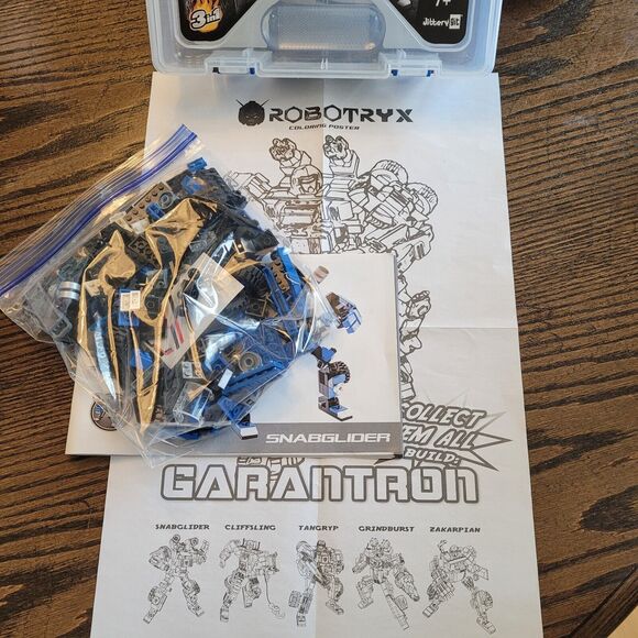 Robotryx Snabglider Building Block Set 246 pcs Toy - Picture 2 of 10